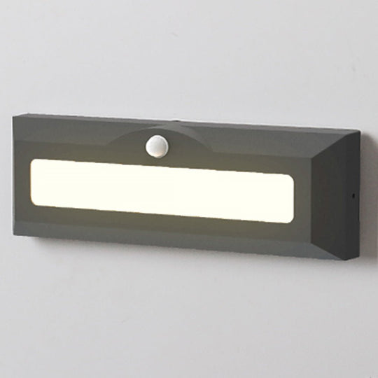 Embedded Motion Sensor LED Step Light for Courtyard and Terrace