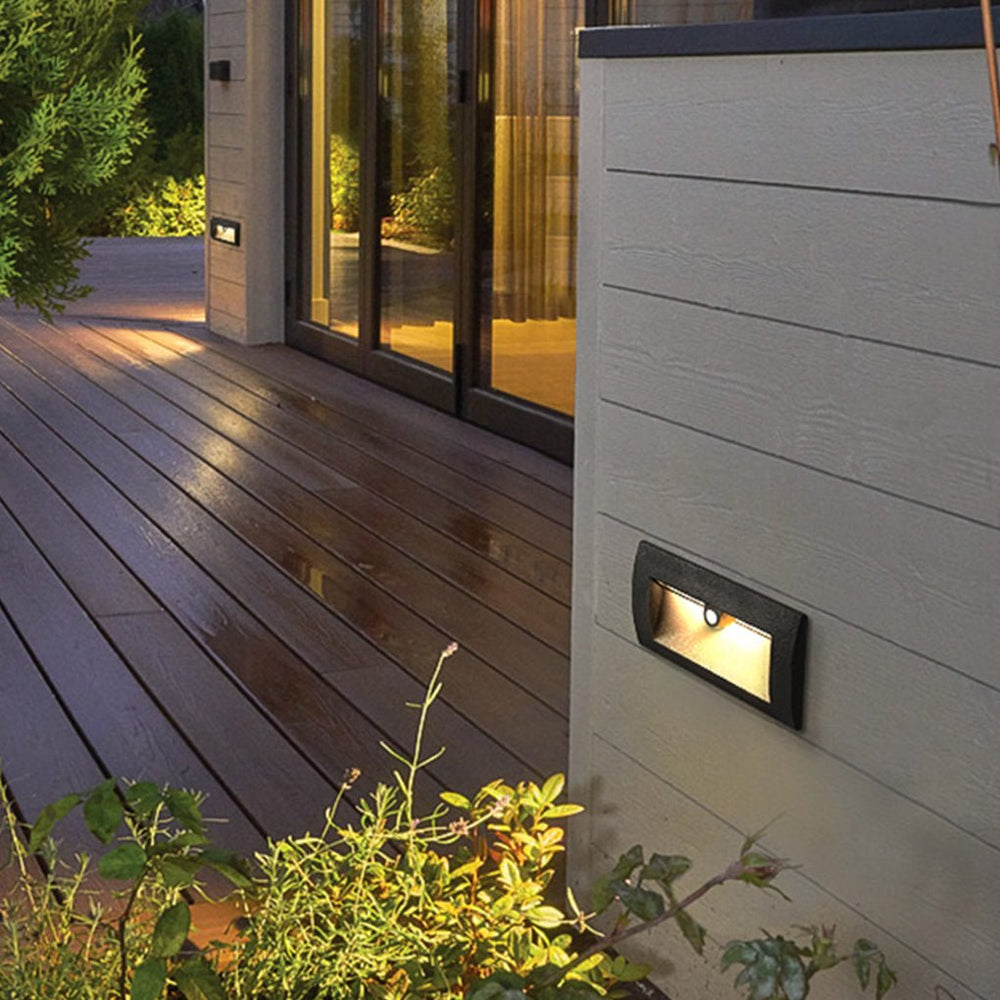 Embedded Motion Sensor LED Step Light for Courtyard and Terrace