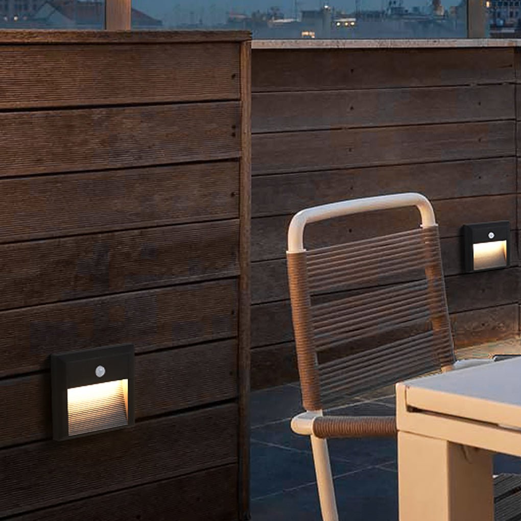 Embedded Motion Sensor LED Step Light for Courtyard and Terrace