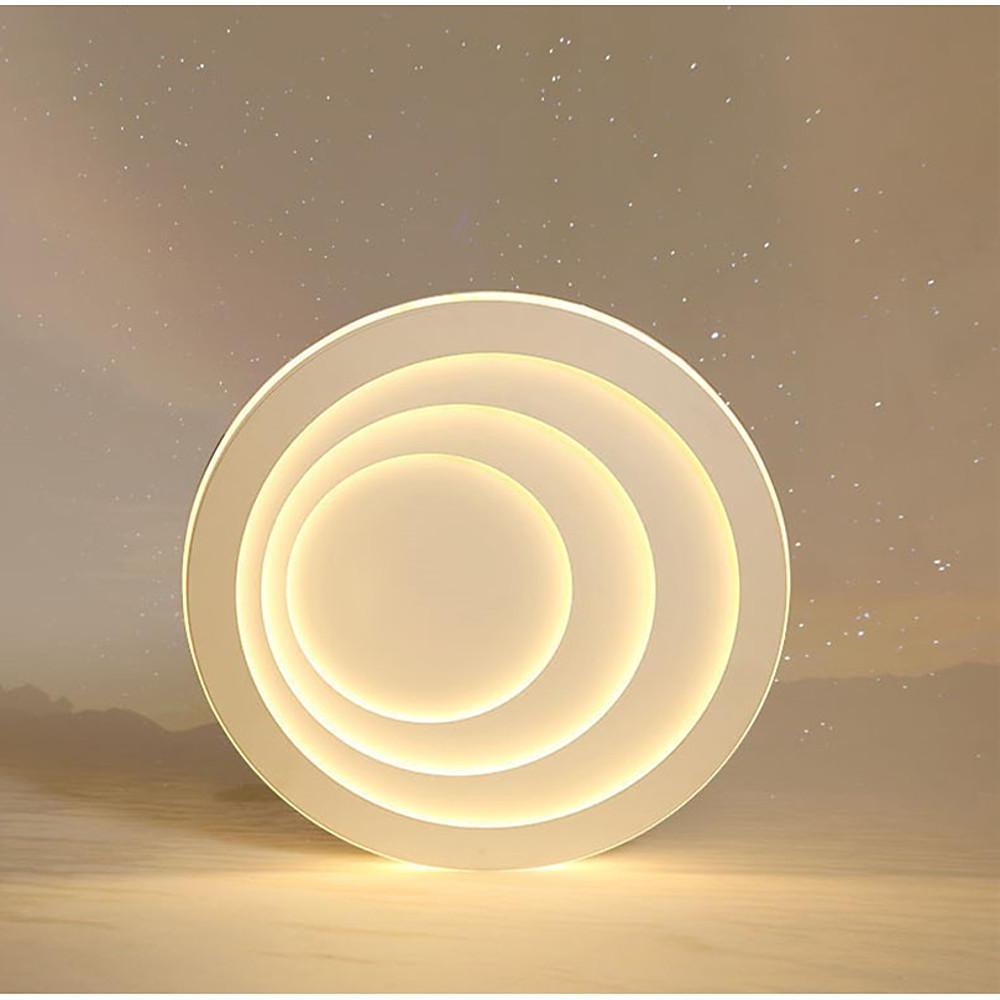 4 Graduated Circles LED Nordic Ceiling Light – Modern Flush Mount