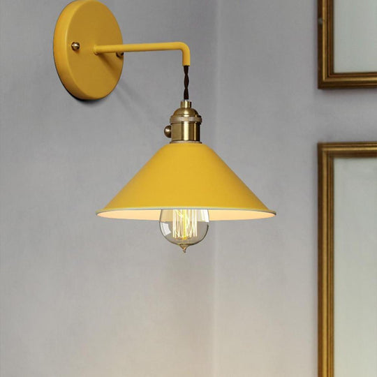Funnel-Shaped LED Nordic Wall Sconce