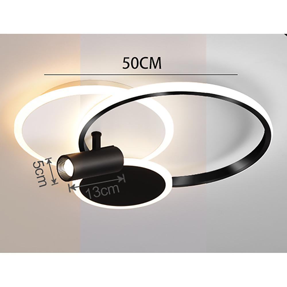 Circles Spotlights Modern LED Flush Mount Ceiling Light