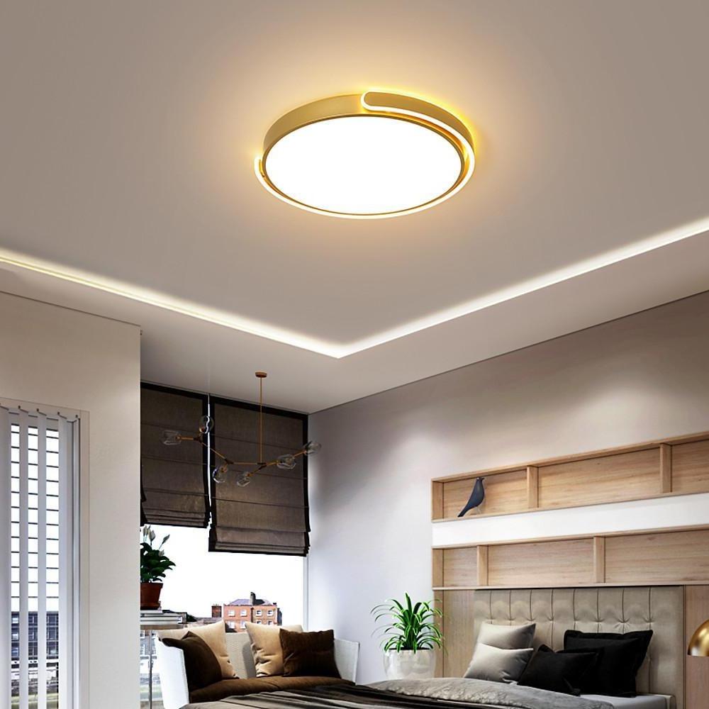 Rounded Flush Mount Acrylic LED Ceiling Light