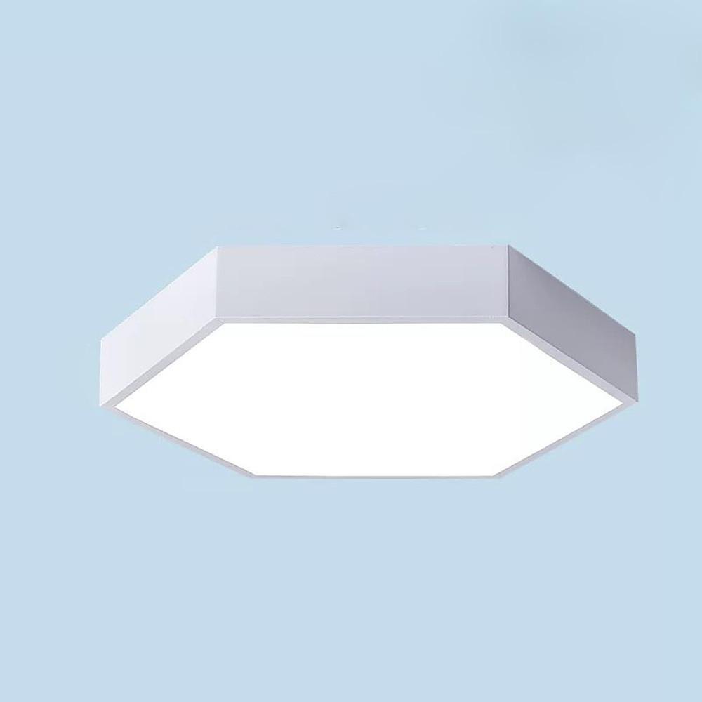 Hexagon LED Modern Flush Mount Ceiling Light