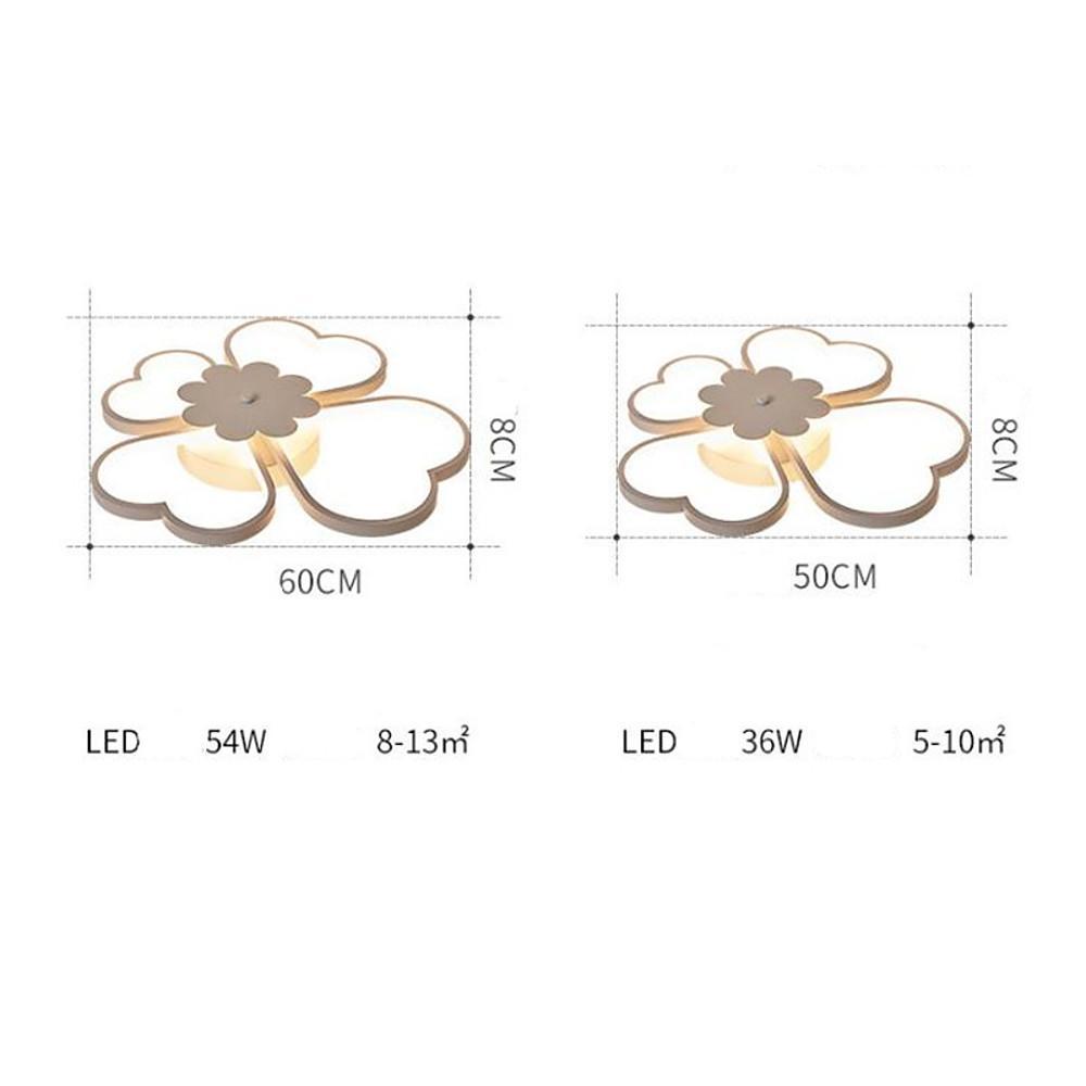 Bespoke Metal Flower LED Flush Mount Ceiling Light