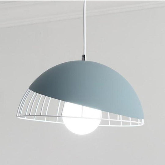 Creative Metal Semi Globular Design LED Modern Kitchen Island Light