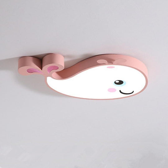 Novelty Animal Shaped LED Modern Ceiling Light Flush Mount Lighting