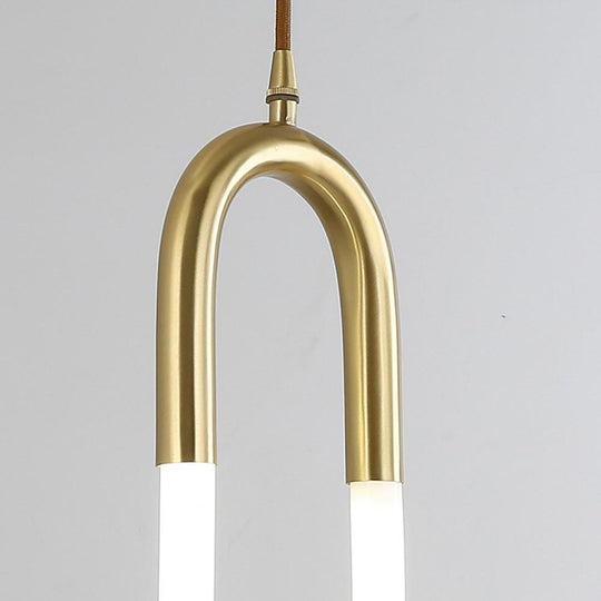 Rounded Rectangle Modern LED Ceiling Pendant Light