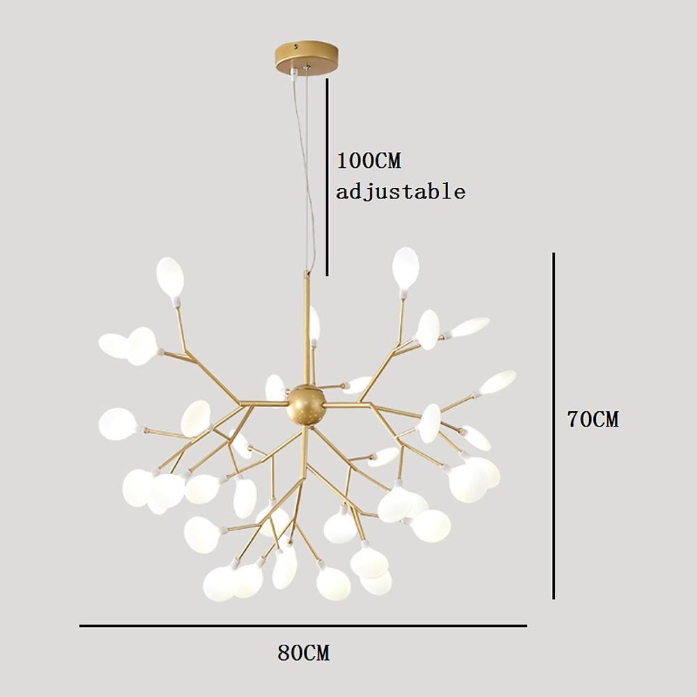 Creative 36-Light Modern LED Chandelier