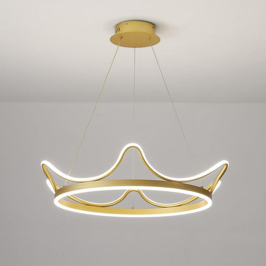 Geometric Shaped LED Gold Nordic Chandeliers Island Lights Pendant Light
