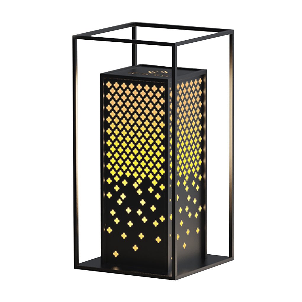 Floral Brown Stainless Steel Waterproof Garden Light