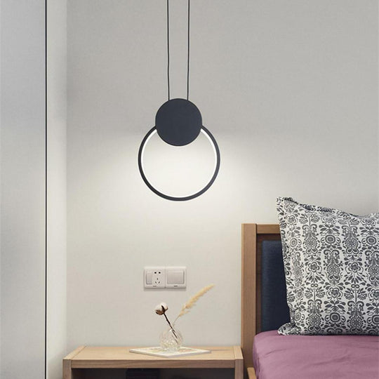 Geometric Shaped Dimmable LED Modern Pendant Light Hanging Lamp