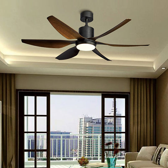 66 Inch Silent Frequency Conversion Ceiling Fan with LED and Remote Control