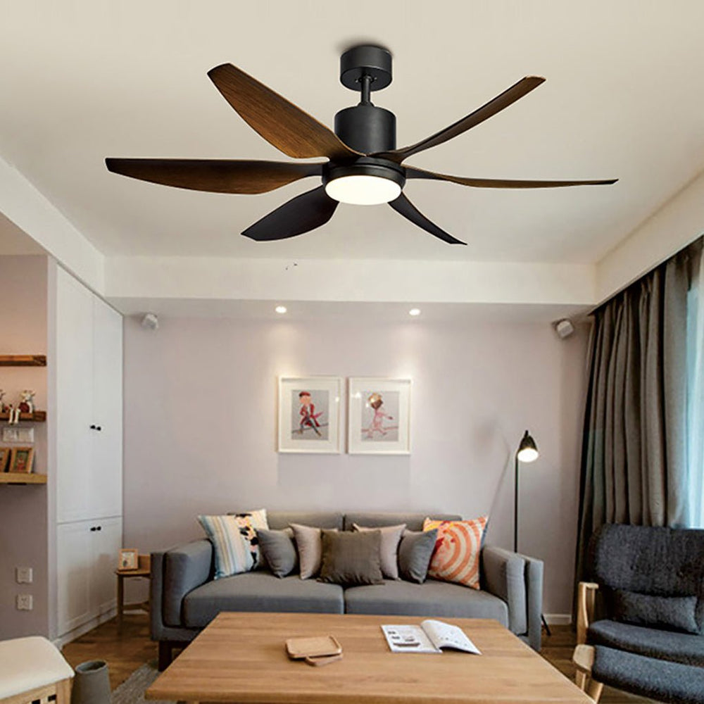 66 Inch Silent Frequency Conversion Ceiling Fan with LED and Remote Control
