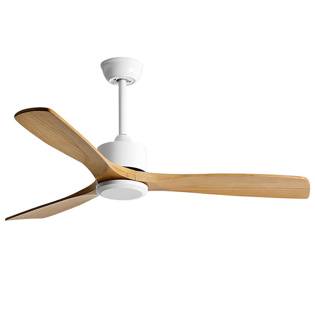 60" Frequency Conversion Wooden Ceiling Fan with Remote