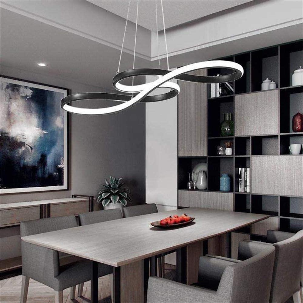 Ribbon LED Pendant Light with Nordic Geometric Linear Design