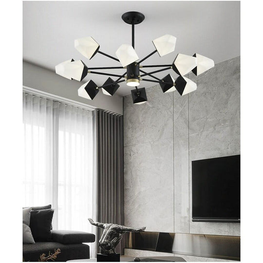 Geometrical Metal Acrylic Nordic LED Pendant Light