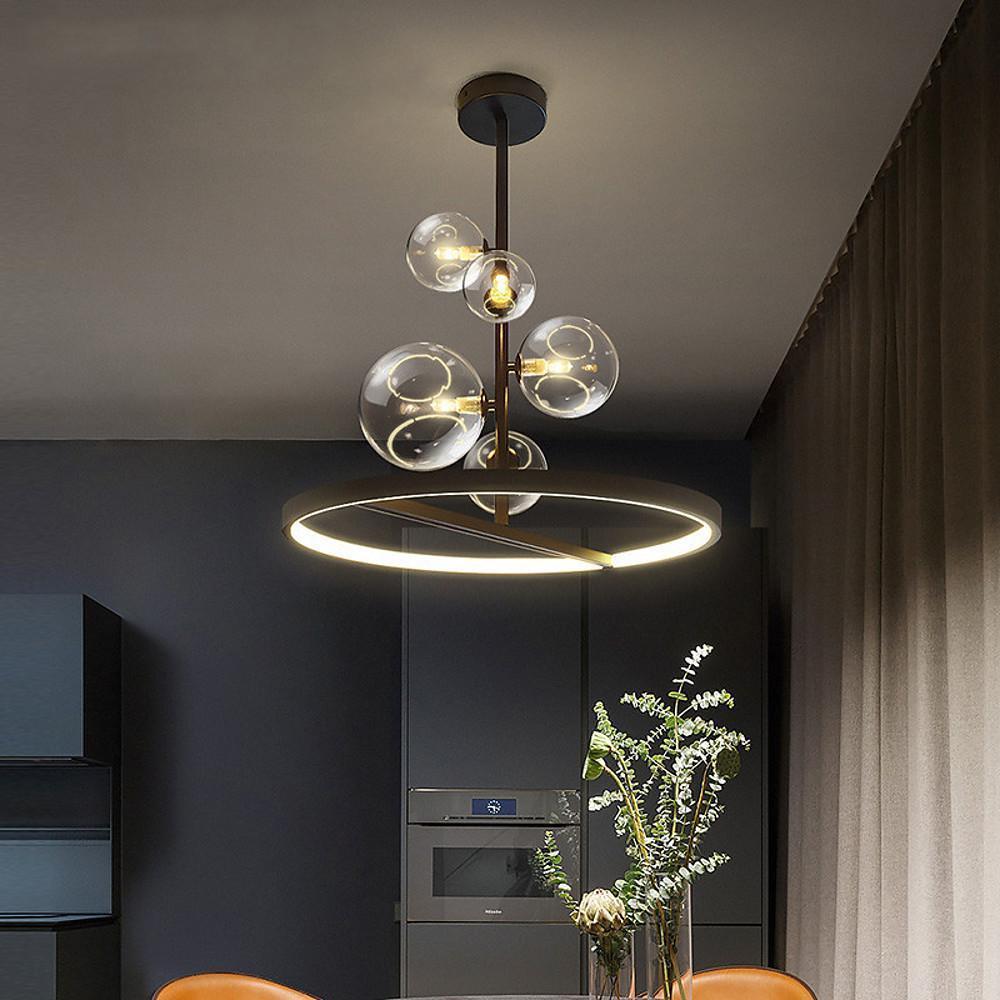 Circles Glass Balls – LED Modern Pendant Lighting Ceiling Light