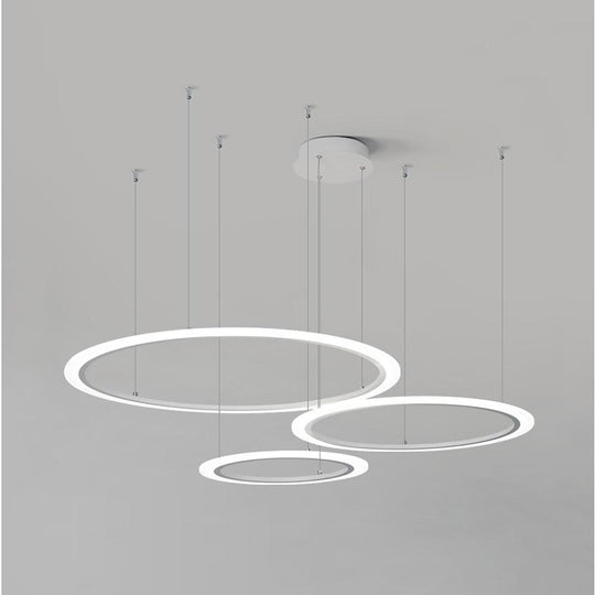 Artistic Circles LED Modern Chandelier Pendant Light