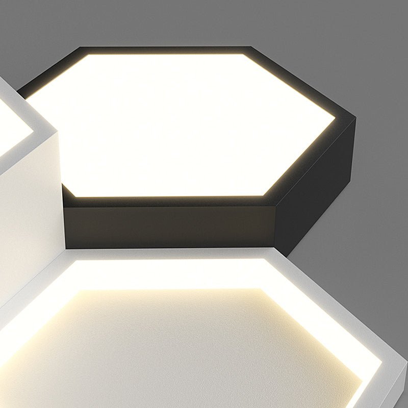 Geometric Minimalist Dimmable LED Modern Chandelier – Dining Room Light