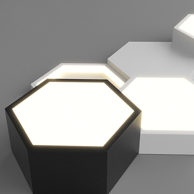 Geometric Minimalist Dimmable LED Modern Chandelier – Dining Room Light