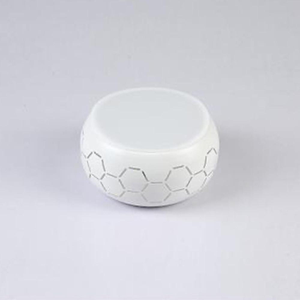 Globe Flush Mount Drum LED Ceiling Light for Hallway and Entryway