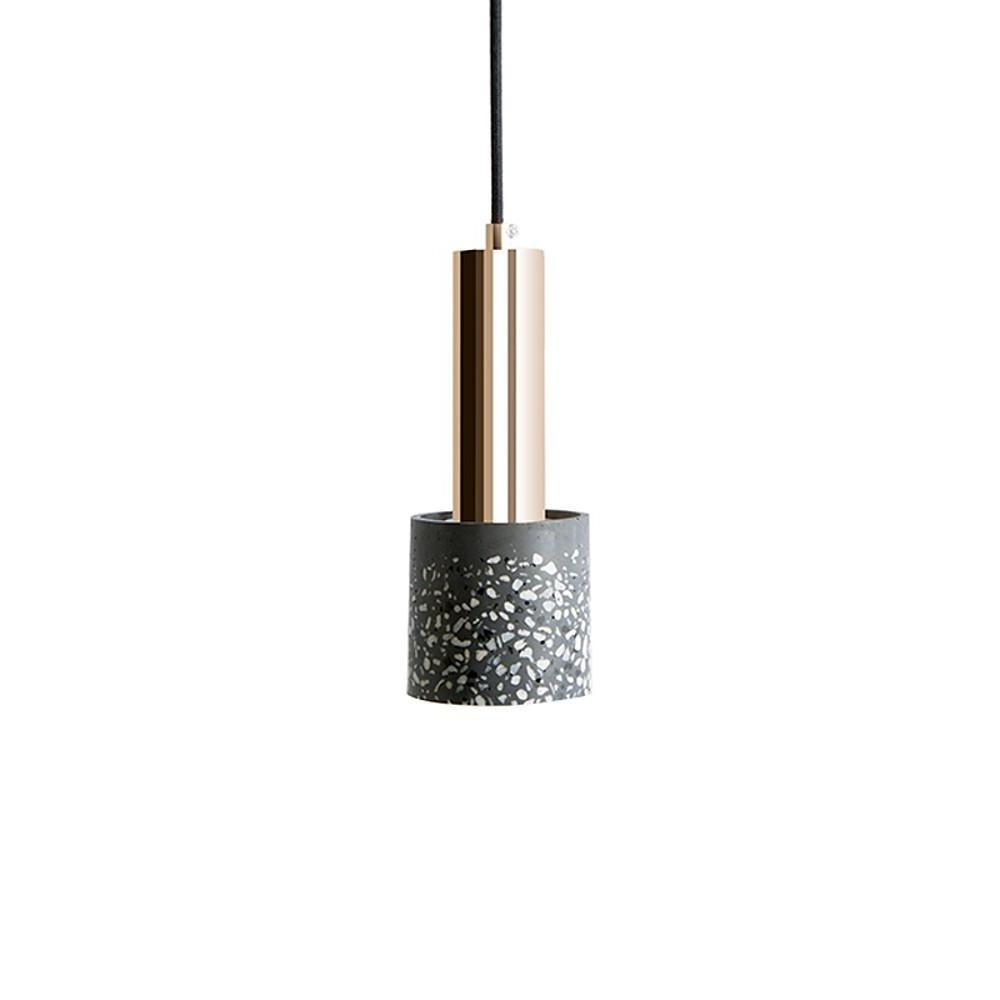 Cylinder Concrete LED Nordic Pendant Light