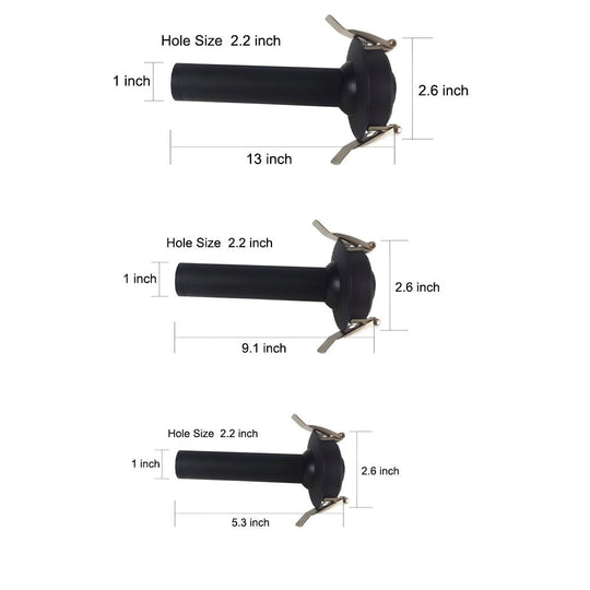 Gimbal Head Long Tube Recessed LED Ceiling Spotlight – Angle Rotatable