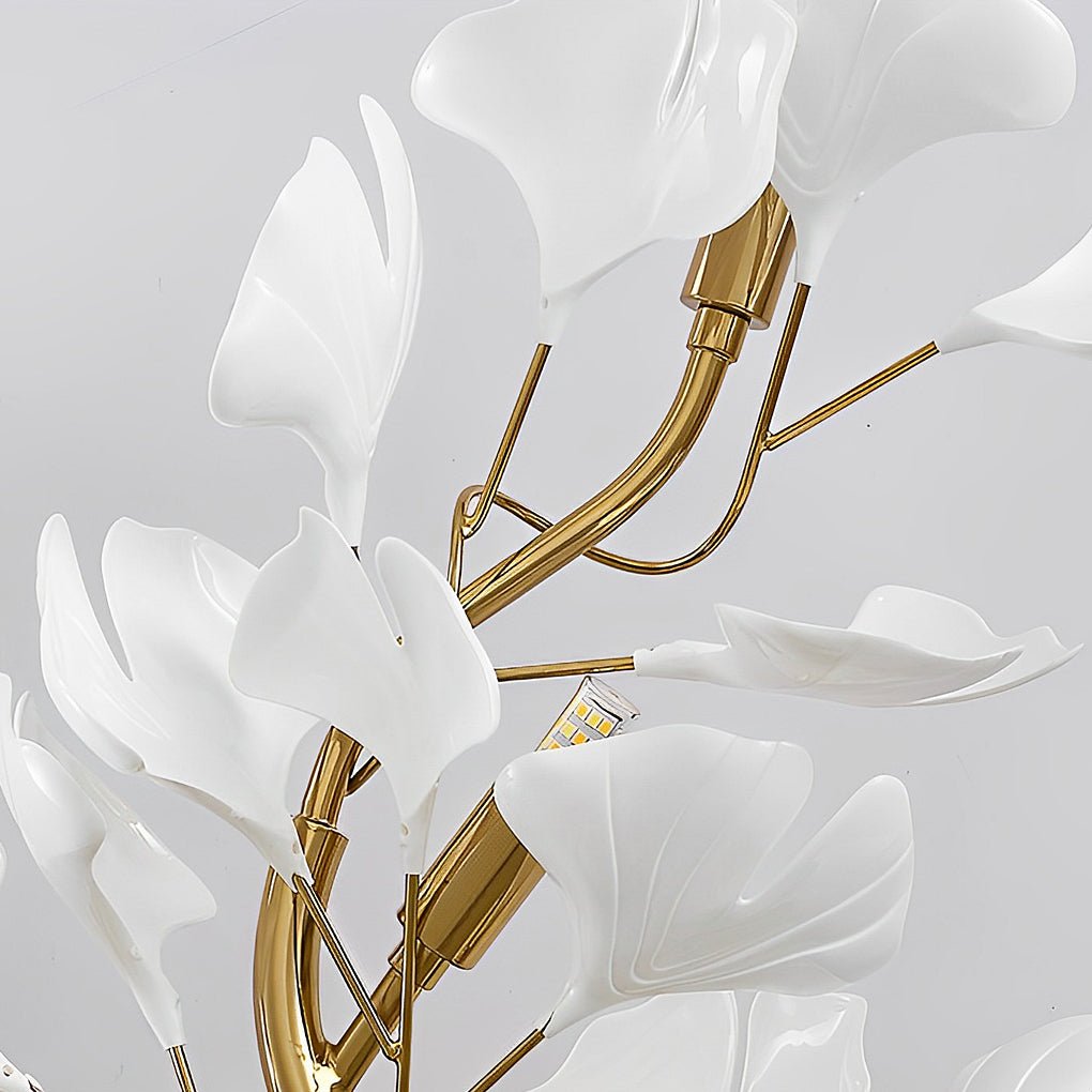 Ginkgo Leaves Branches 3 Step Dimming Nordic Wall Light