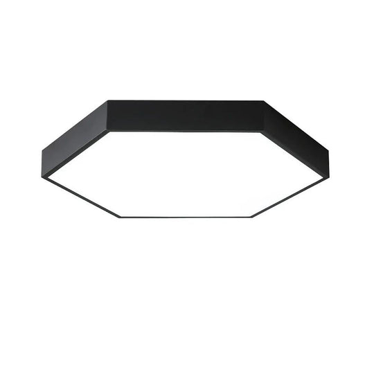 Hexagon LED Modern Flush Mount Ceiling Light