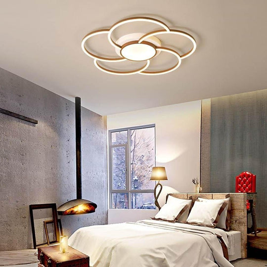 Geometric LED Flush Mount Ceiling Lights