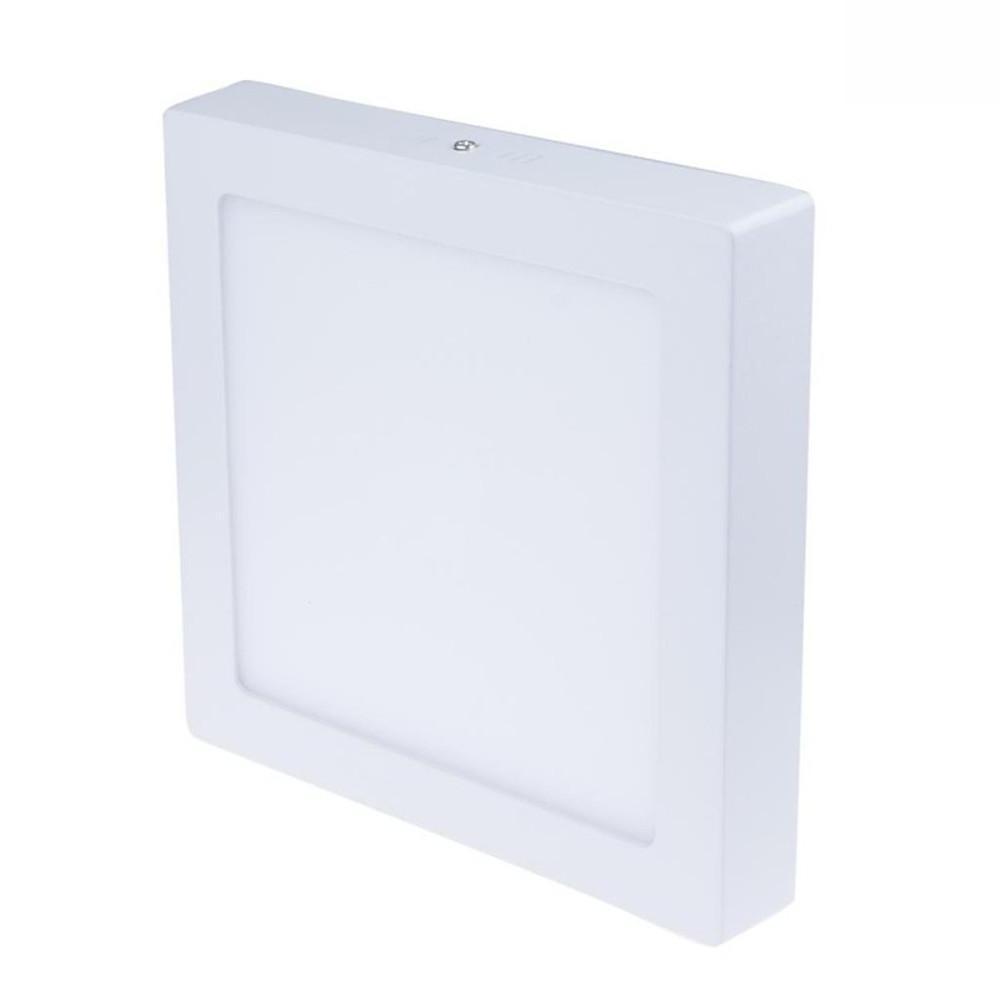 Square Metal Plastic LED Modern Bathroom Flush Mount Ceiling Light