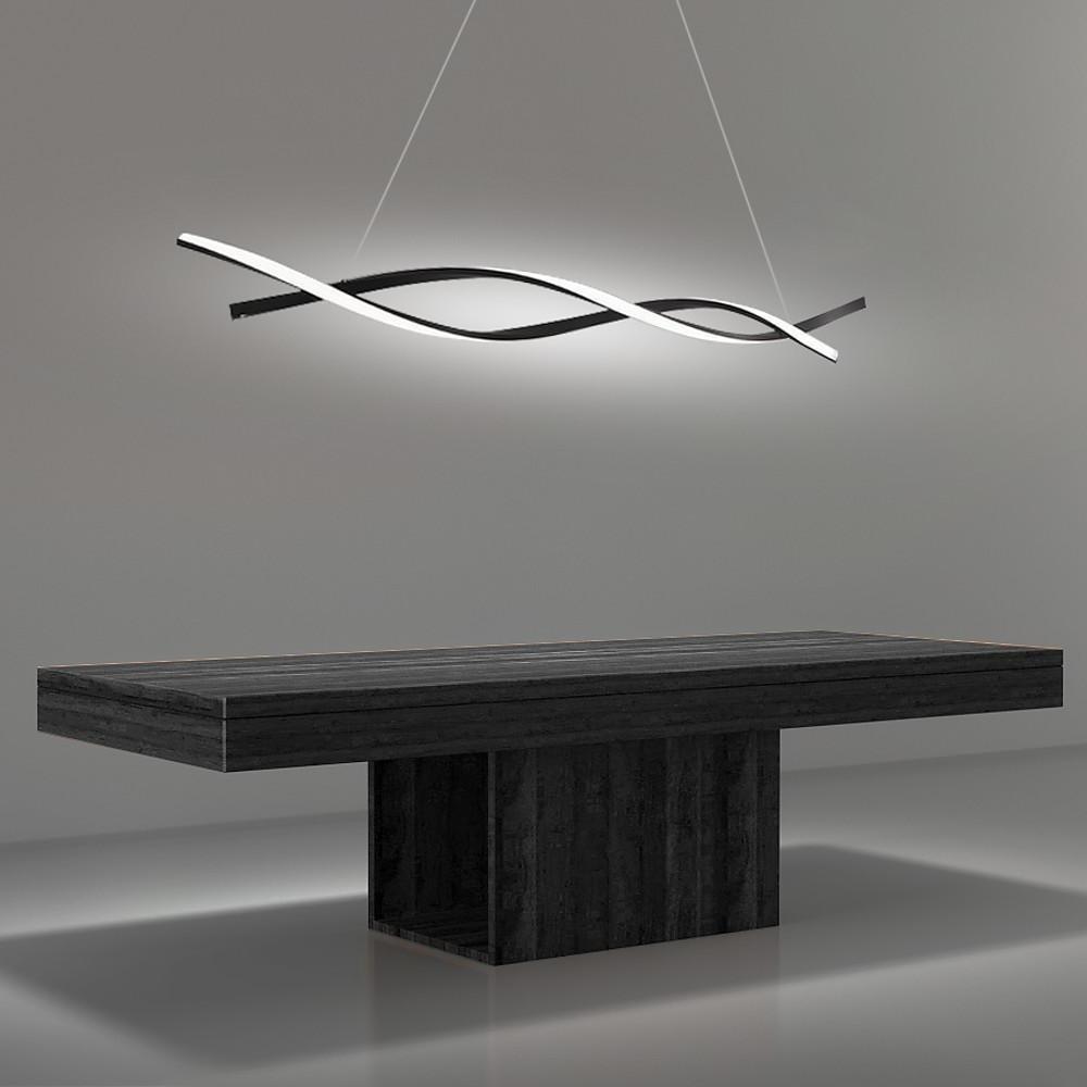 Interwoven Waves LED Modern Pendant Lighting