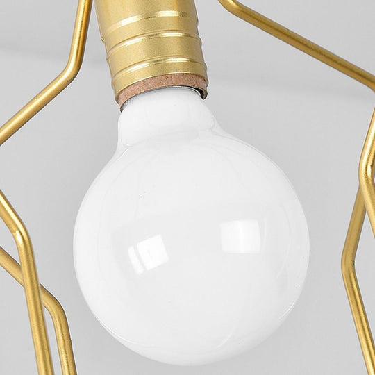 Multiple Star Shaped LED Modern Pendant Light