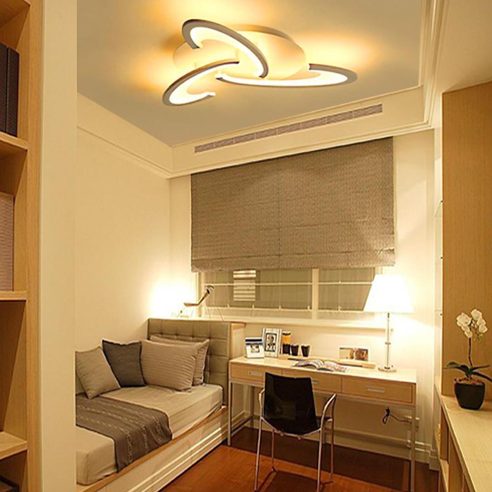 Artistic – Geometric Acrylic LED Flush Mount Ceiling Light