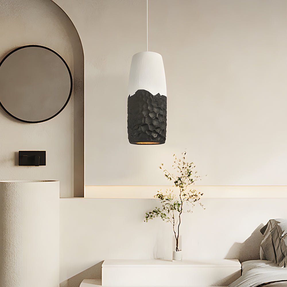 Handmade Sculpture HDPE Creative Wabi Sabi Japanese Style Pendant Light