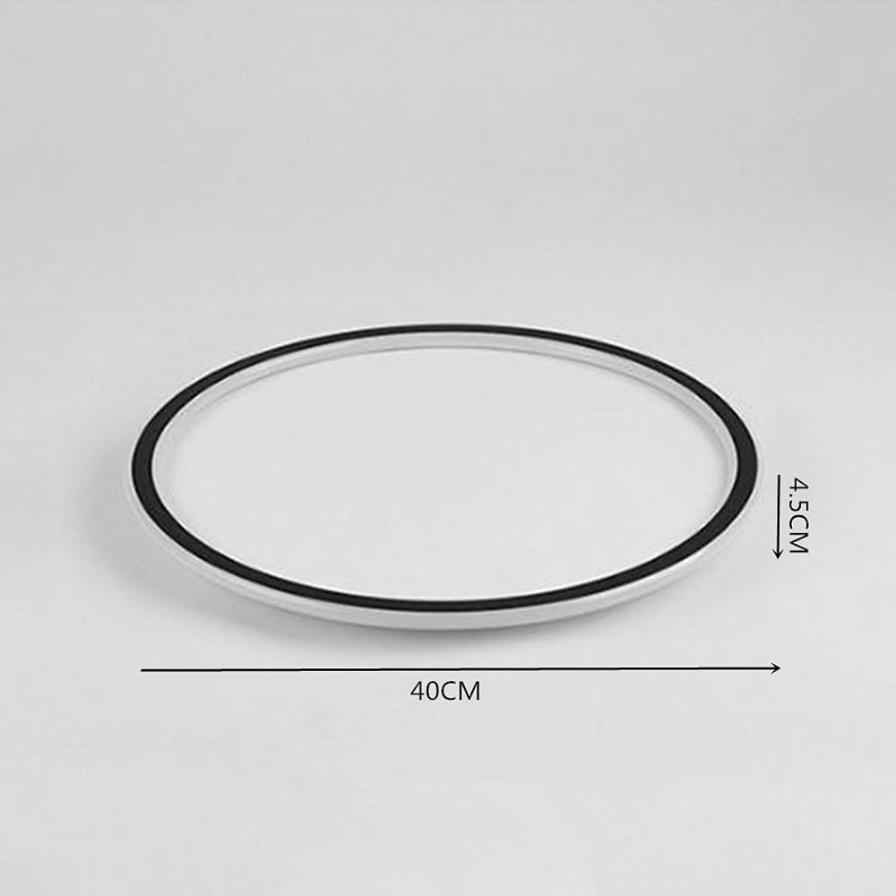 Flush Mount Dome LED Ceiling Light with Minimalist Acrylic Metal Design