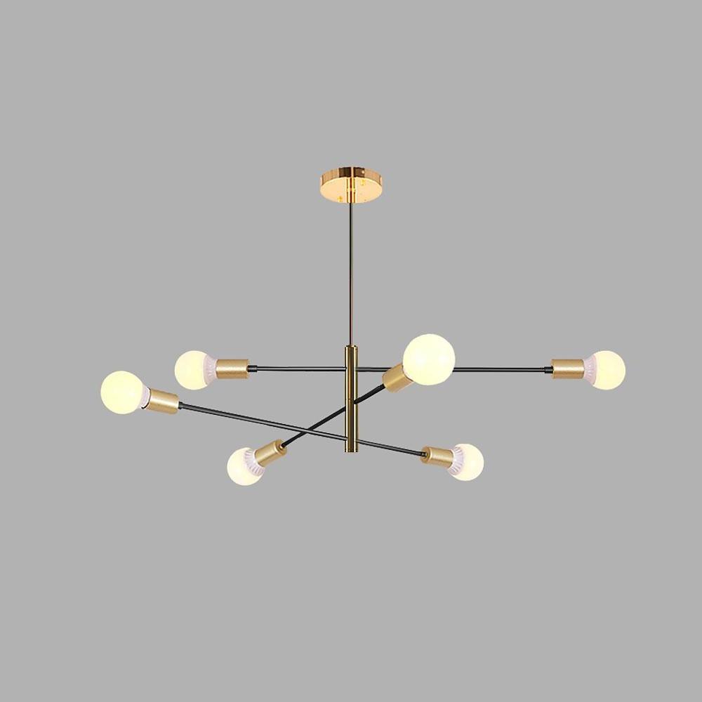Luxurious 6-Light Sputnik LED Chandelier