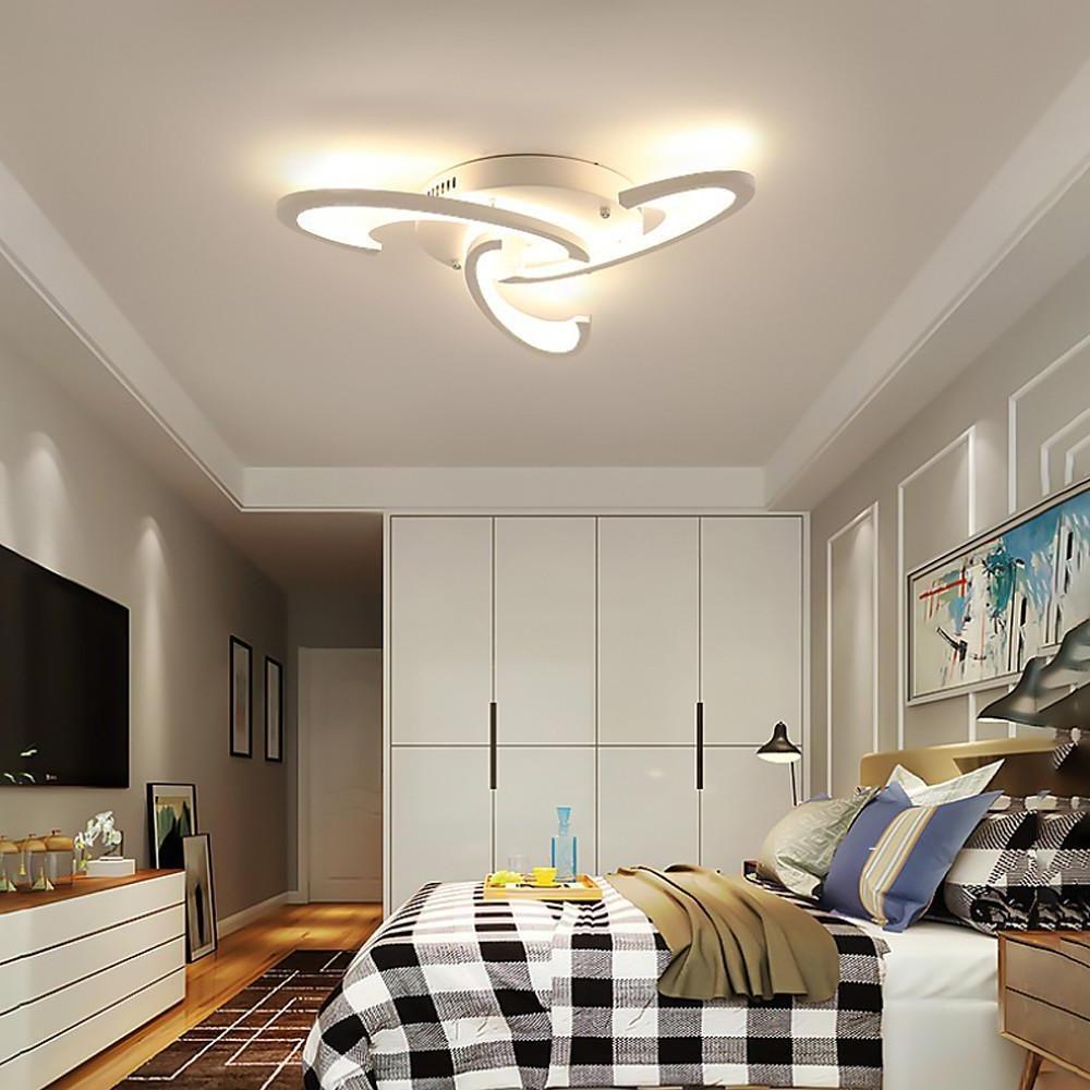 Artistic – Geometric Acrylic LED Flush Mount Ceiling Light