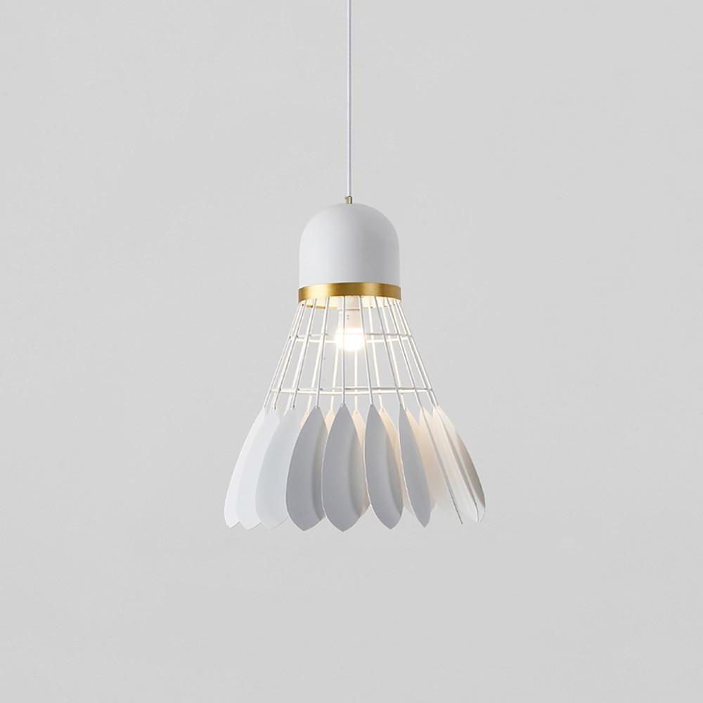 1 Bulb Industrial Pendant Lamp Metal Mini Geometric Kitchen Lighting