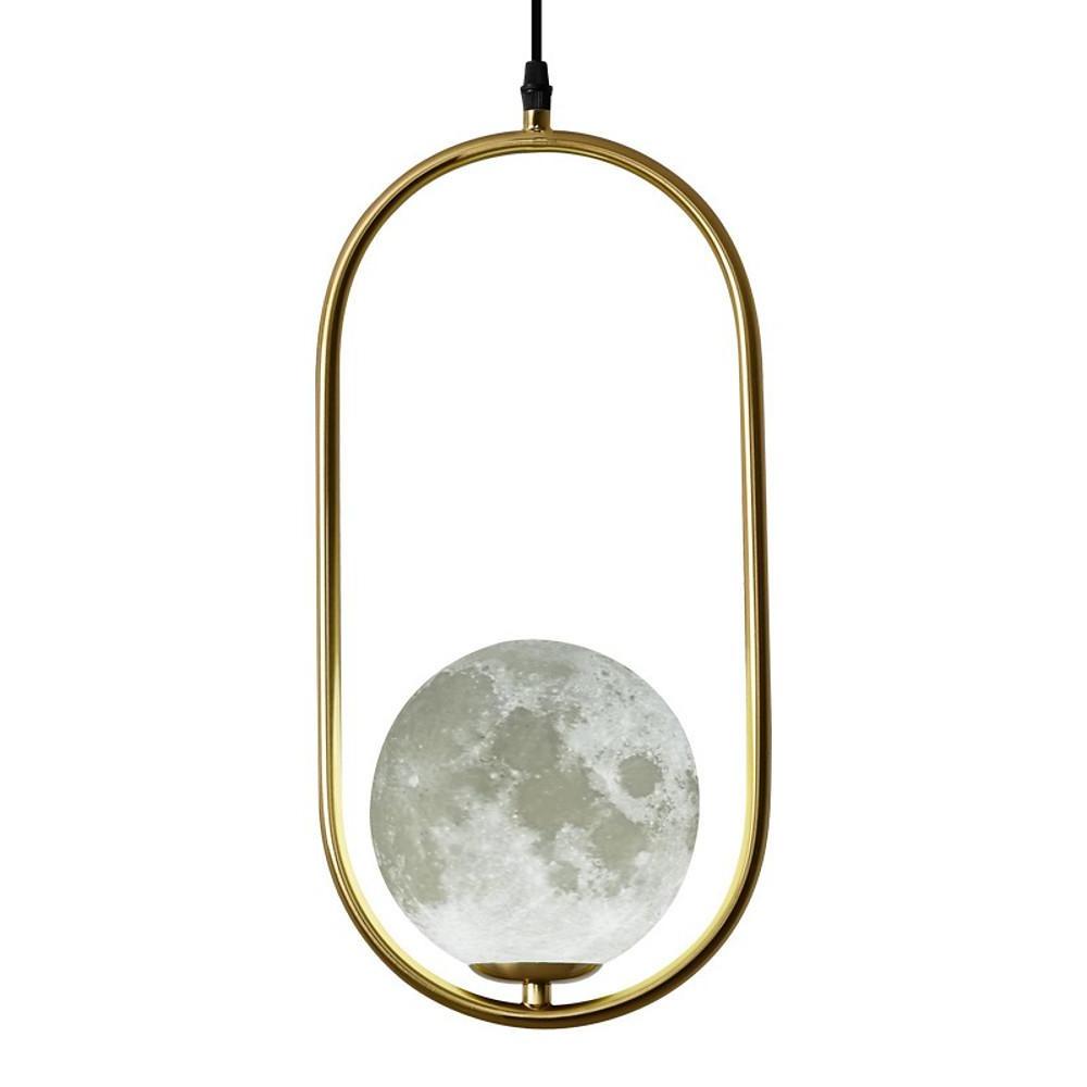 Globe Rectangular Rounded Corners Pendant Light LED Ceiling Lighting