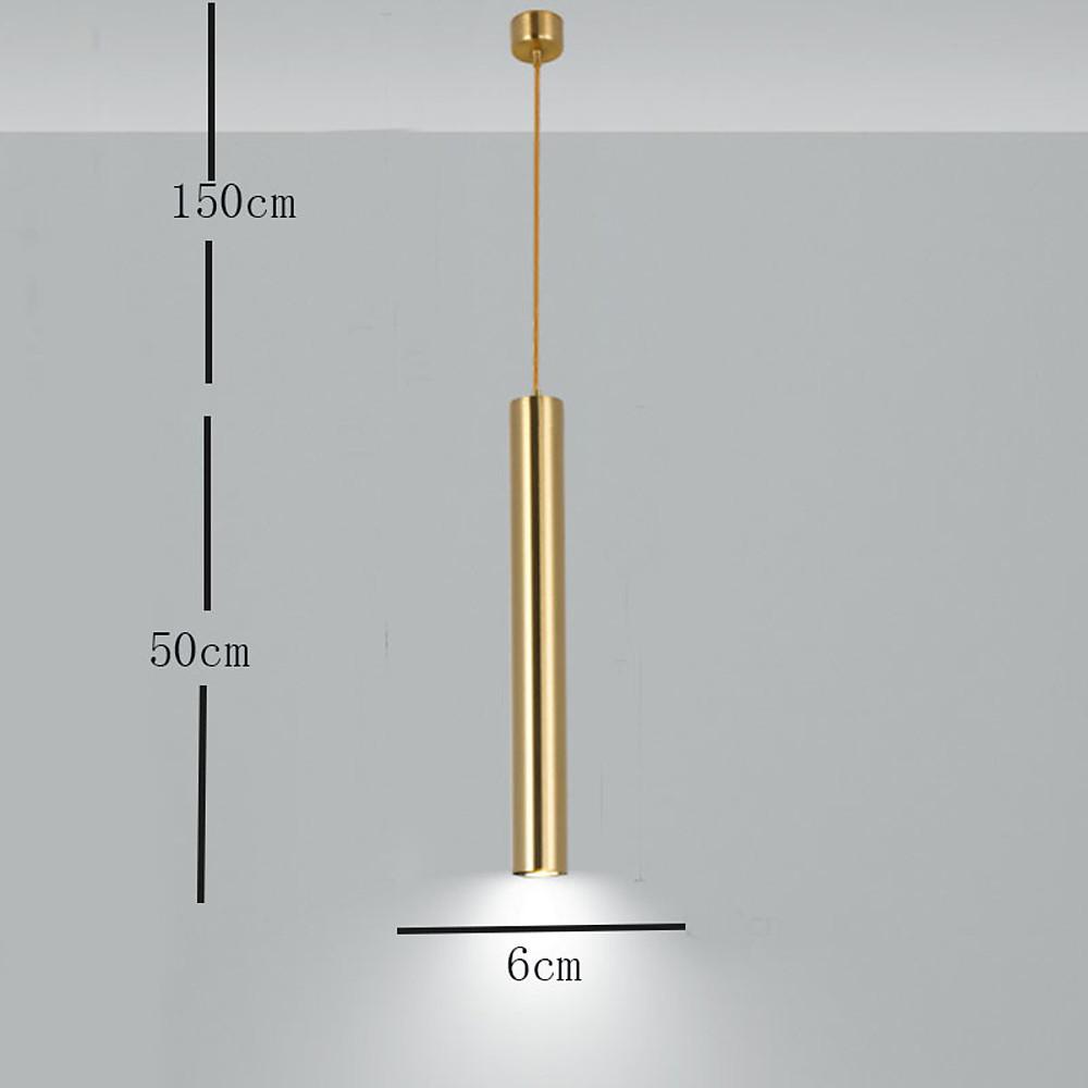 Unique Elongated Linear Metal Industrial Kitchen Island Pendant Light