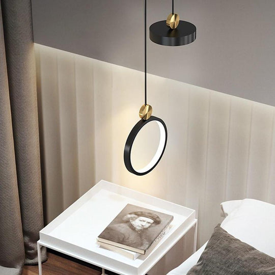 2-Circle LED Modern Pendant Light