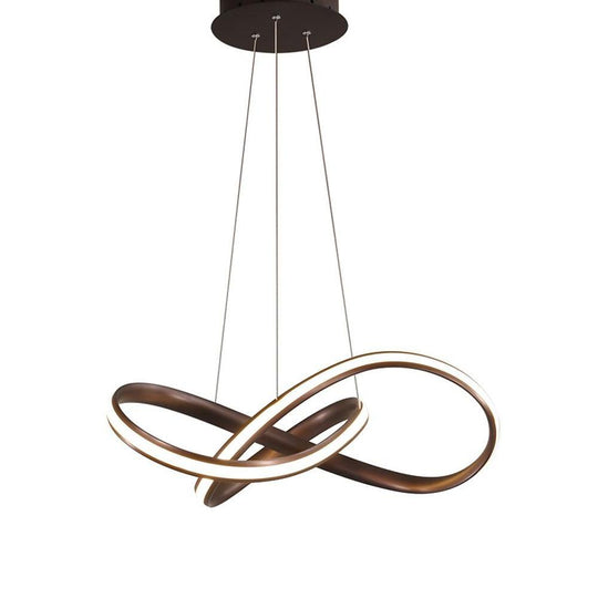 Mobius Ring Pendant 1-Light LED Ceiling Light