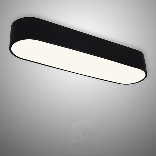 26'' Compact Modern Acrylic LED Flush Mount Ceiling Light