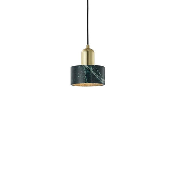 Circular Electroplated Metal LED Vintage Kitchen Pendant Light