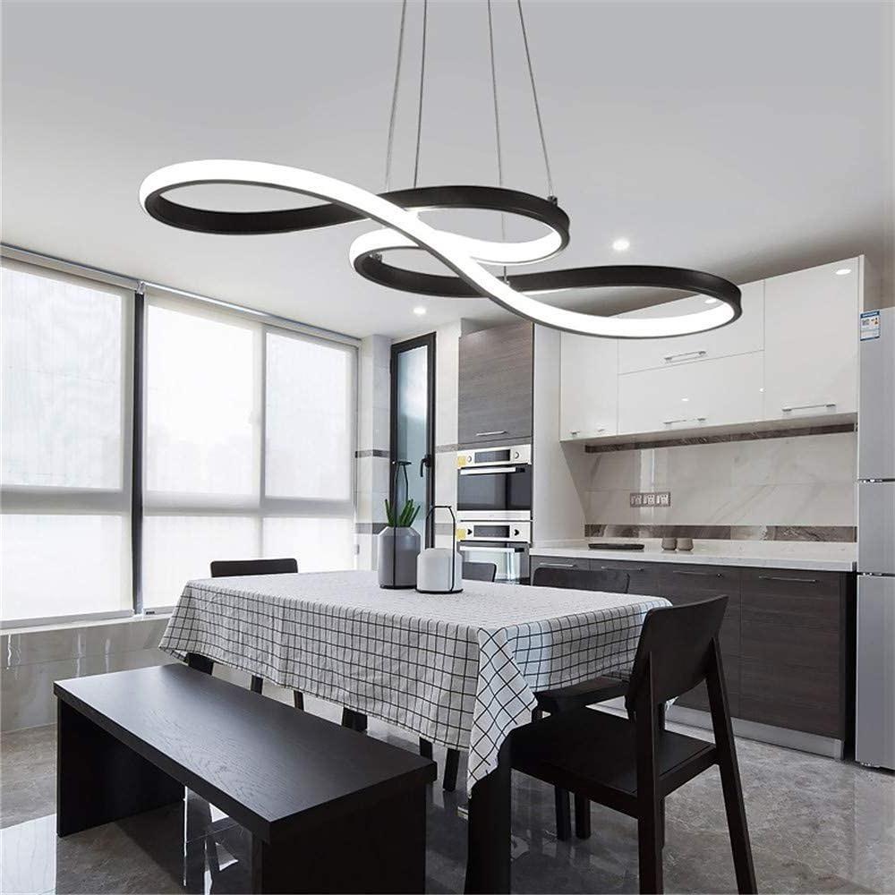 Ribbon LED Pendant Light with Nordic Geometric Linear Design