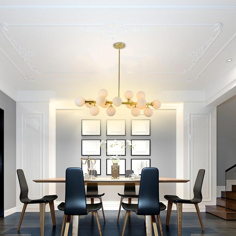 35'' LED 16-Bulb Molecular Pendant Lighting Fixture