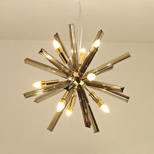 9-Light LED Metal Modern Pendant Light for Kitchen Island
