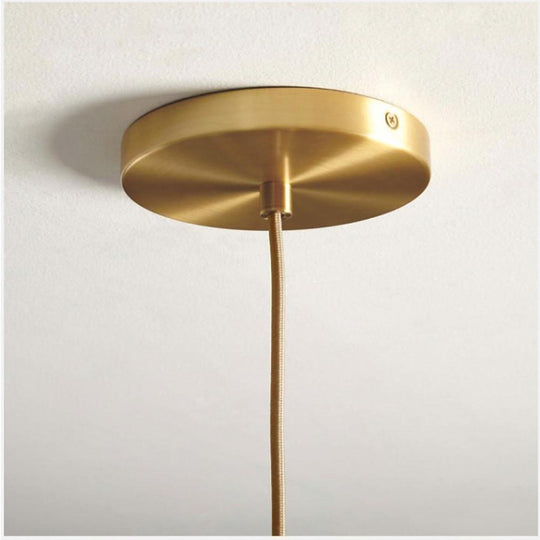 Modern Gradient Glass Globe LED Pendant Ceiling Light